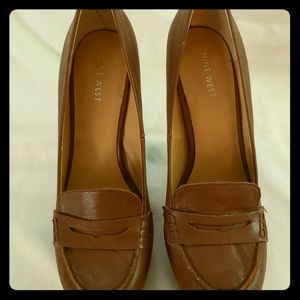 Nine West Brown Platforms